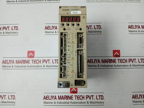 Yaskawa Electric Sgdm-02Ada Servopack 3Ph 0-230V 0-300Hz