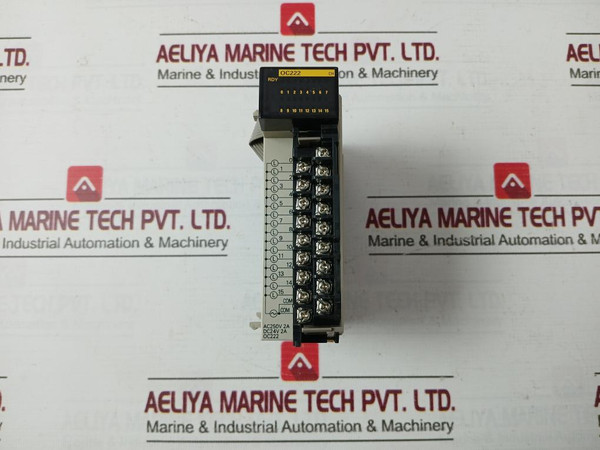 Omron Cqm1-oc222 Output Module 8AU 16 Points 120Vac Rev.A