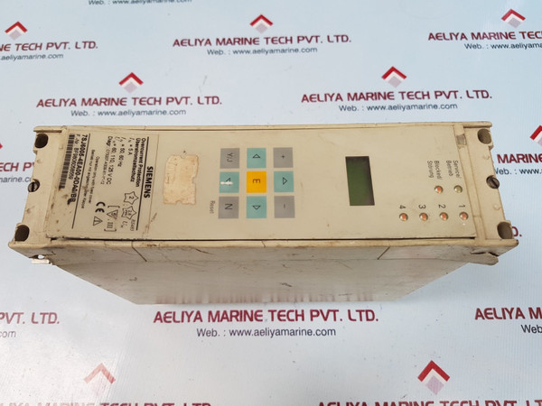 Siemens 7sj6005-4ea00-0da0 overcurrent protection relay