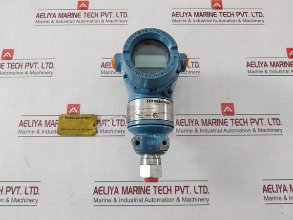 Rosemount 3051Tg4A2B21Awr5Bek5Dzm5Q4Qt Foundation Hart Pressure Transmitter