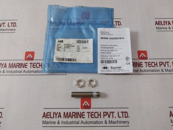 Baumer Mhrm 12G5501/S14 Hall Sensor With One Output Signal