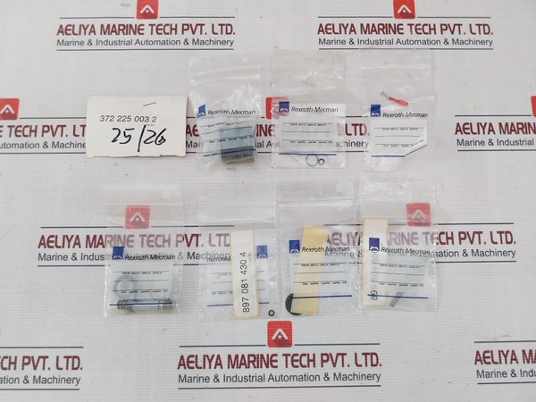 Rexroth Mecman 372 225 003 2 Repair Kit 10Bar Max