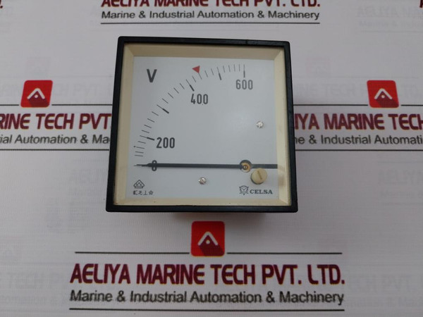 Celsa Voltmeter 0-600V 2K