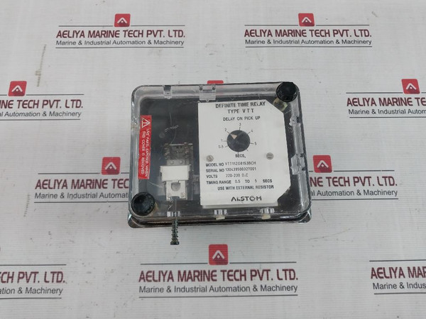 Alstom Vtt11Zg8153Bch Definite Time Relay 220–230 Vdc