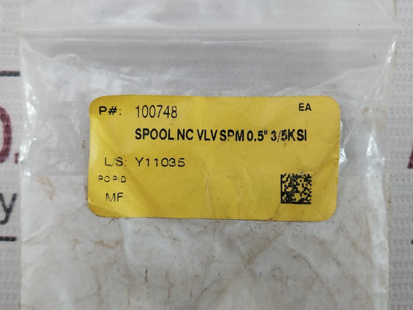 Oceaneering 100748 Directional Valve Rev B