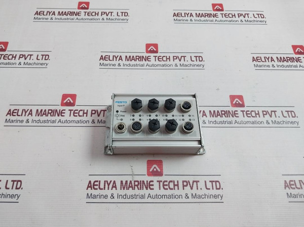 Festo Cp-e16-m12X2 5 Pol Input Module Hw02.05 T 80C Ip65 (Not Working)