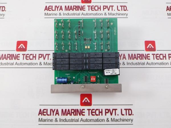 As Electronics 374391-2 Control Timer Printed Circuit Board Module Rev.2