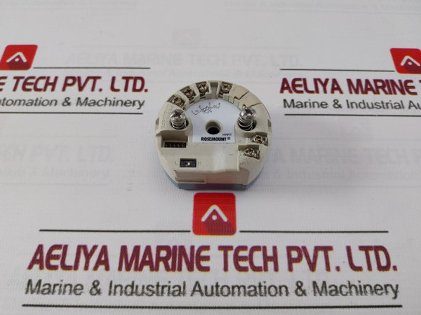 Rosemount 644Hanaj6M5Q4 Temperature Transmitter 00644-7600-0004 12-42.4 Vdc