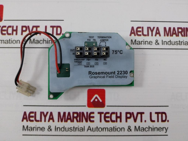 Rosemount 2230 Graphical Field Display R0000743