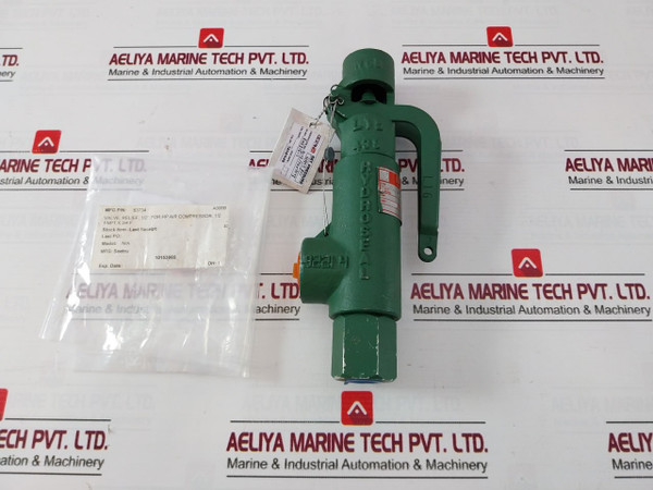 Hydroseal 2Bv0LfG5 Pressure Relief Valve 4400Psig Pl20A A006B Ly5