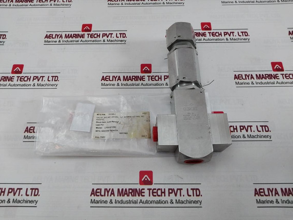 Gilmore 25168-2 Relief Valve 1/2" Sae Rev: F 6000 Psi