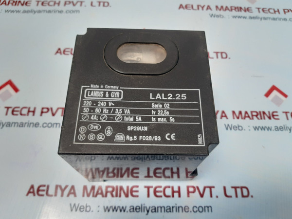 Landis & Gyr Lal2.25 Burner Controller, 220-240V
