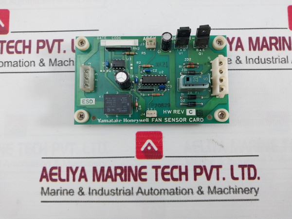 Yamatake-honeywell 80363001-001 Printed Circuit Board For Fan Sensor Rev.C