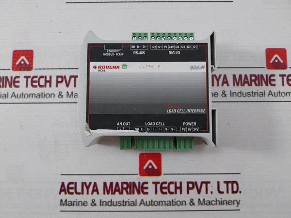 Rovema 806-n Smart Load Cell Interface Module 24V Dc