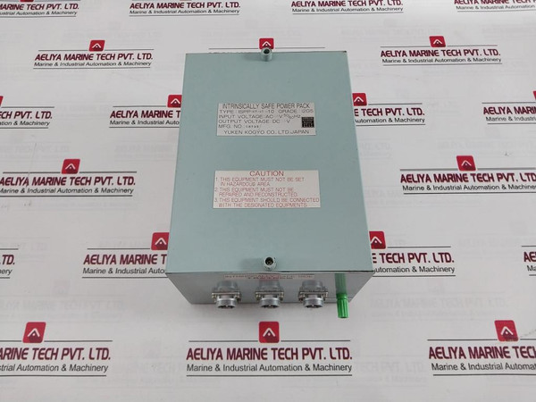 Yuken Kogyo Ispp-100-15-10 Intrinsically Safe Power Pack R8792 Ac100V 50/60Hz