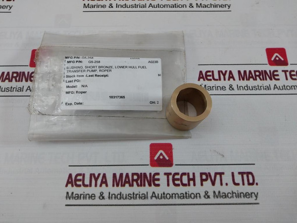 Lot Of 2X Roper G5-258 Bushing Short Bronze Lower Hull Fuel Transfer Pump