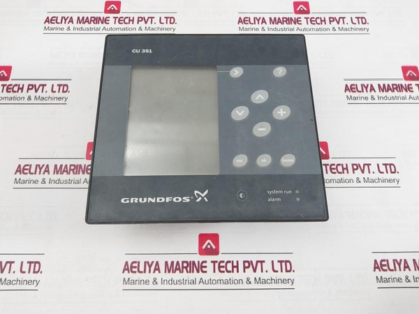 Grundfos Cu 351 Pump Controller Panel 96161620-v05 100-240 Vac 5060 Hz 18W