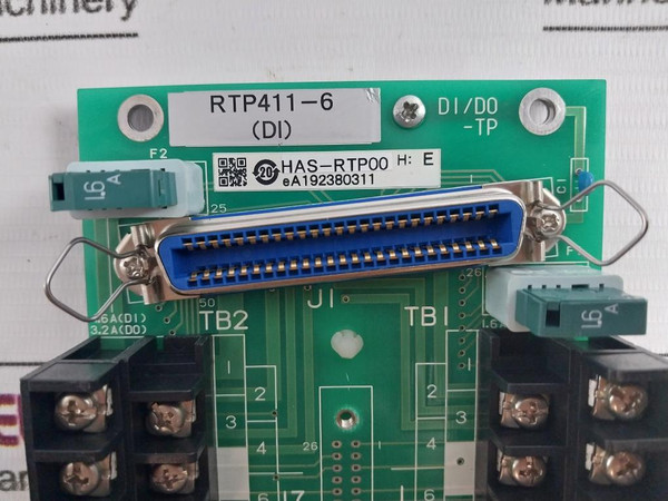 Azbil 80360695-011 Terminal Block Has-rtp00 Rtp411-6