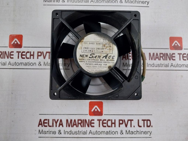 Sanyo Denki 109-075Uld Cooling Fan 100V 50/60 Hz 23/20 W