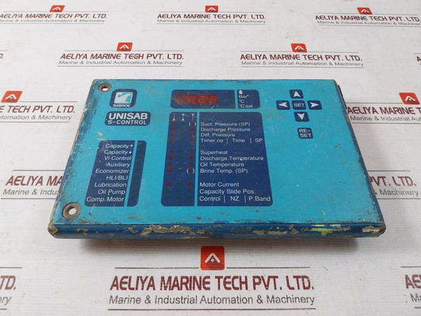 Sabroe Unisab S-control Compressor Control Panel.