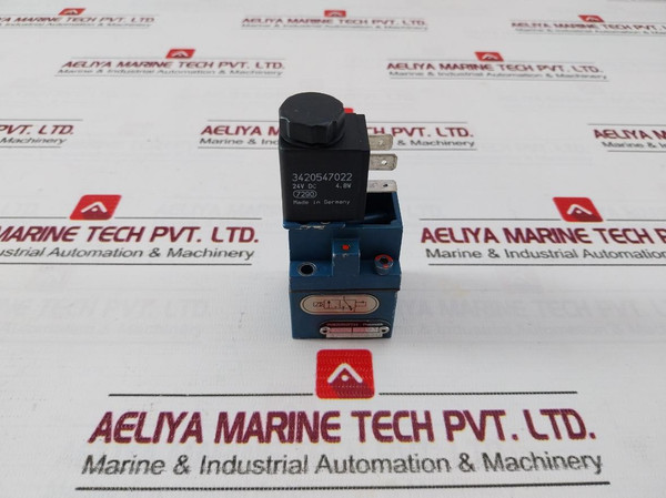 Rexroth 3722250220 Pneumatic Directional Valve 24V Dc 4.8W
