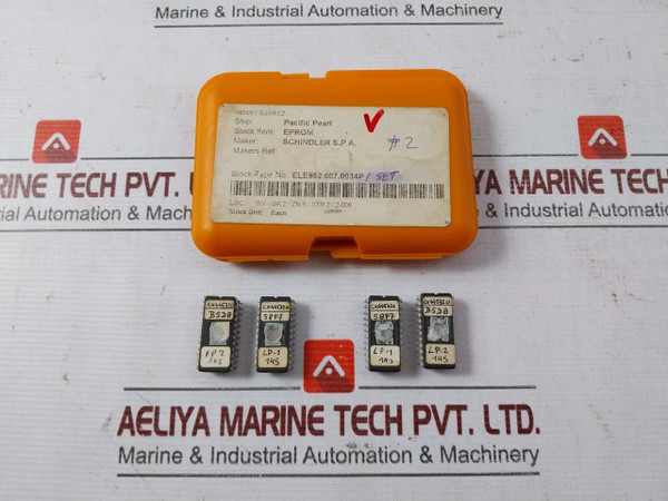 Schindler Eprom Set 592337 V1.0 L2532Hs8251004