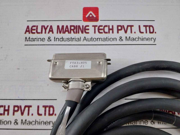 Hitachi Fta3-405 Programmer-printer Cable 4 Meter Apm3-4 J20