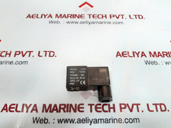 Dc24V 3.0W Solenoid Valve Coil .4V~26.4V Ip65