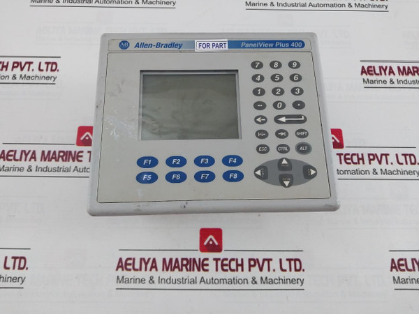 Allen-bradley 2711P-k4M20D Panelview Plus400 Interface Panel Ip65 (Not Working)