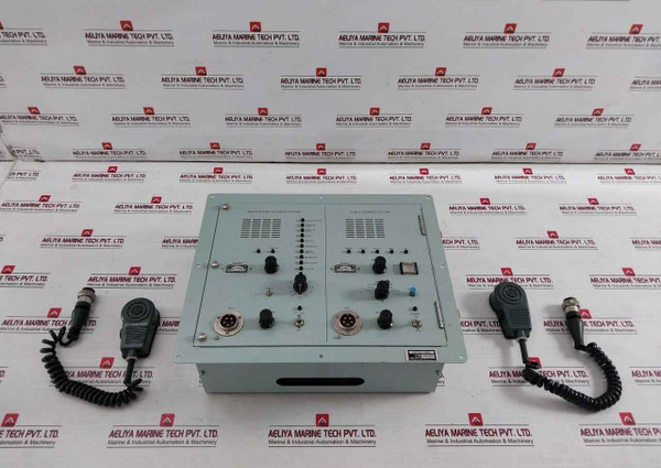 Nippon Hakuyo 0He-1075 Public Address System Control Panel Wm-3 Imp.600Ω