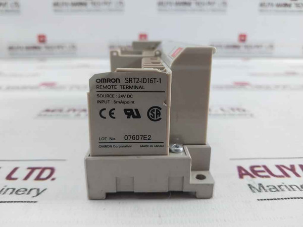 Omron Srt2-id16T-1 Remote Terminal 24V Dc 6Ma/Point (Not Working)