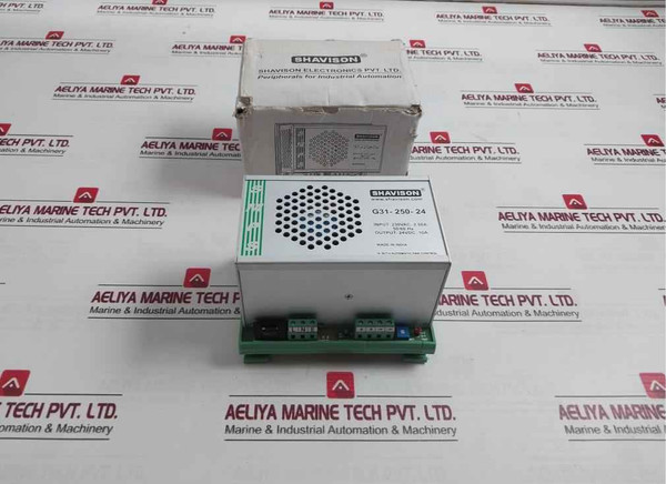Shavison G31-250-24 Switch Mode Power Supply With Automatic Fan Control.