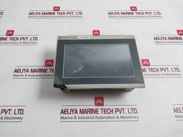 Allen-bradley 2711R-t7T Panel View 800 Hmi Terminal 7" Display (Not Working)