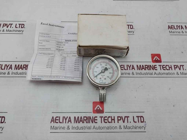 Excel En 837-1 Wpt-25-2-2Nm Digital Pressure Gauge 0-10000 Psi