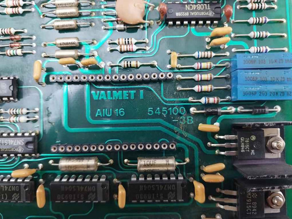 Valmet Automation Aiu 16 Analog Input Unit 545100-3A, 545100-3B