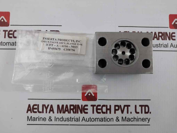Inserta Icft-a-6116-n015 Flange Type Check Valve Assembly
