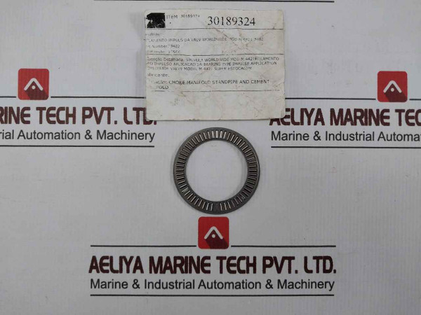 Lot of 17X WORLDWIDE 3482 Thrust Needle Roller Bearing 30189324