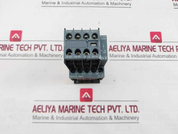 Siemens 3Rt2016-1Bb42 Power Contactor Dc 24V 22A 690V
