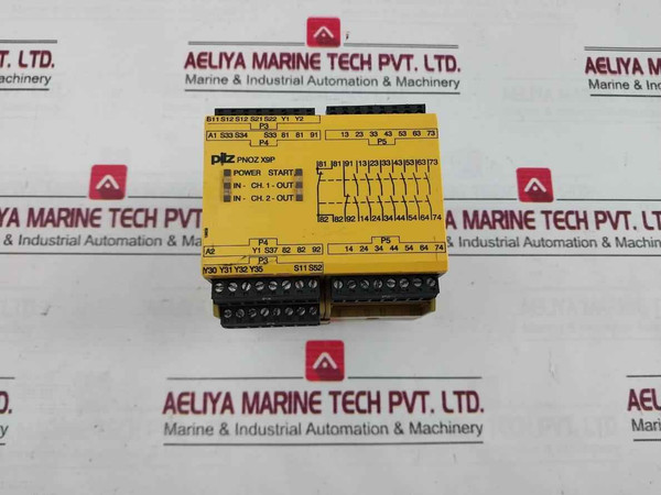 Pilz Pnoz X9P 24Vdc 7N/O 2N/C 2So Safety Relay 24Vdc 5.5W.