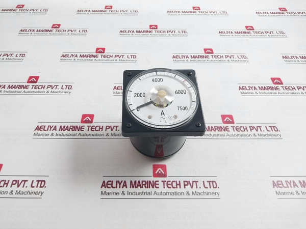 Toyo Keiki Sevf-11 Ammeter 0-7500A Chj19318 Class 1.5 Nh-265D