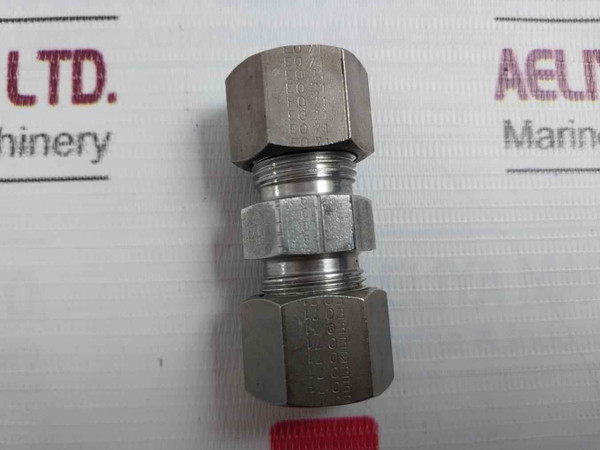 Parker Eo-dur Straight Union For Tubing