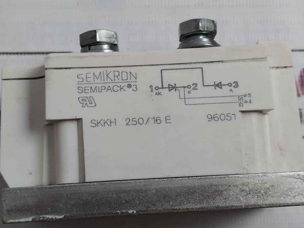 Semikron Skkh 250/16 E Thyristor Module 7654