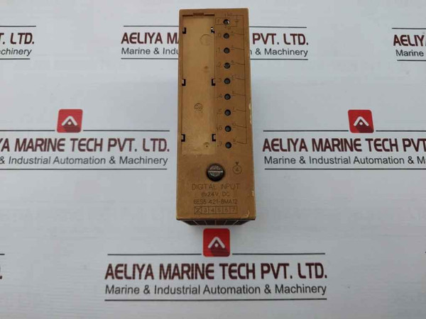 Siemens Simatic S5 6Es5 421-8Ma12 Plc Digital Input Module Wz04 8X24Vdc