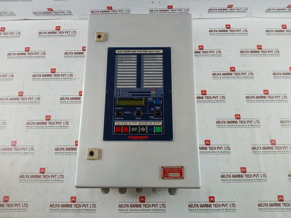 Omicron Ogs 3.05 Gas Sampling System With Enclosure & Power Supply Rev 1.02