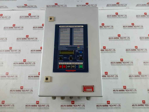 Omicron Ogs 3.0/5 Gas Sampling System With Enclosure &amp; Power Supply Rev 1.02
