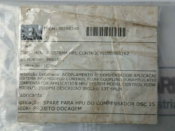 Tsc 21362-dd3-114018 Spacer For Hpu System Application Manipulator Arm Bearing