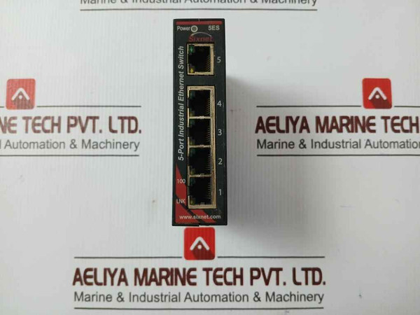 Sixnet Sl-5Es-1 5-port Industrial Ethernet Switch 30V Dc