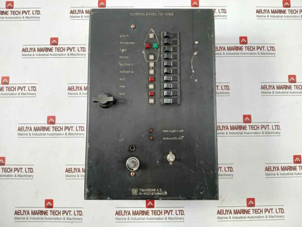 Tranberg Tef 4766 Control Panel