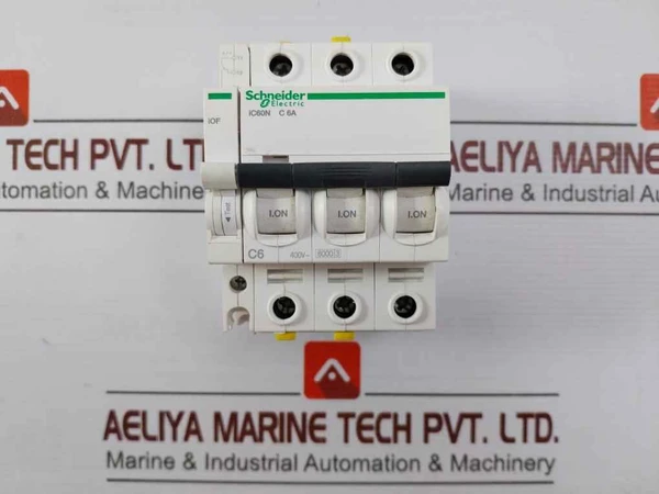 Schneider Electric Ic60N Miniature Circuit Breaker 50-60Hz 6A