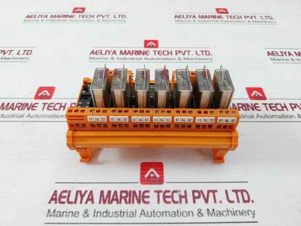 Weidmuller 413872-3 L Relay Module Sgr662 Ex-82/2082U 24V Dc 16A 250V